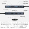 USB 3.2 ハブ usb Hyper 高速データ転送 タイプc Dual HDMI変換アダプター イーサネットアダプター 140W PD Hyper オーディオジャック