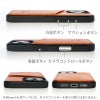 iPhone16 Pro / iPhone 16 ケース ブランド 本革 栃木レザー スマホケース iPhoneケース カード収納 背面