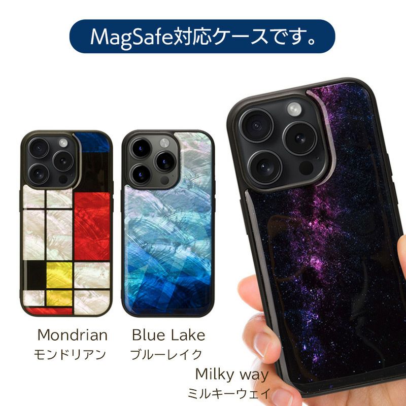 ikins アイキンス 天然貝ケース』 iPhone16Pro / iPhone16 ケース 貝殻