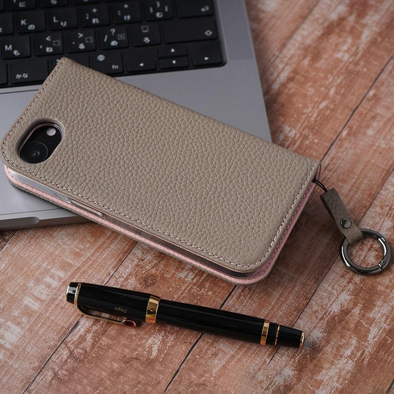 iPhone16 e /iPhone16 Pro / iPhone16 ProMax / iPhone 16 / iPhone16 Plus ケース 手帳型 ブランド 本革 スマホケース レザー バイカラー