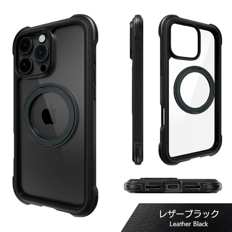 耐衝撃☆米軍MIL規格】MagEasy Odyssey Stand M iPhone16Pro
