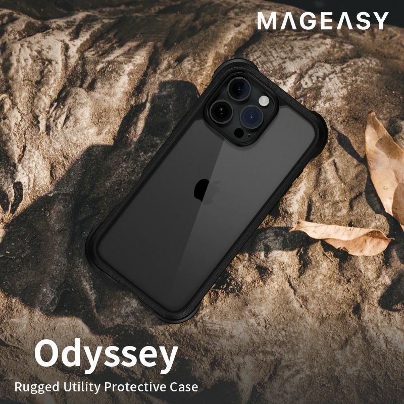 耐衝撃☆米軍MIL規格】MagEasy Odyssey iPhone16Pro / iPhone16ProMax