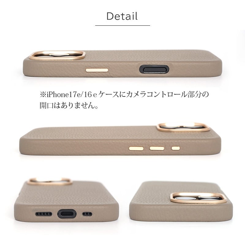 MagSafe対応 シュリンクレザー スマホケース iPhone16 Pro / iPhone16 ProMax / iPhone 16 ケース ブランド 本革 レザー 革 背面