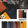 iPhone 17e 16e /iPhone16 Pro / iPhone16Pro Max / iPhone 16 ケース 手帳型 ブランド 本革 スマホケース レザー MagSafe対応