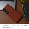 Xperia 1VI 10VI ケース ブランド 本革 スマホケース レザー 革 背面 SO-51E ケース SO-52Eケース エクスペリア　栃木レザー