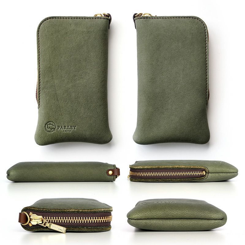 鹿革がふんわりやわらか【スタンド型ペンケース】自立する便利な大人の