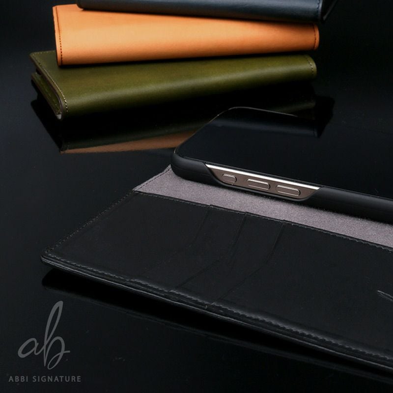 iPhone16 Pro 16ProMax ケース 手帳型 本革 ブランド スマホケース レザー 革 MagSafe対応