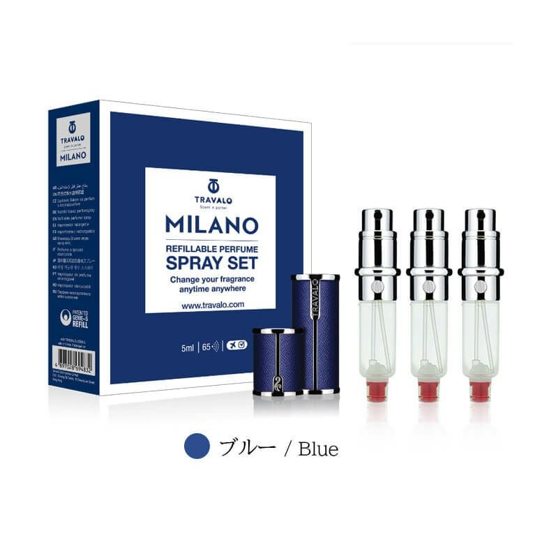 トラヴァ―ロ TRAVALO アトマイザー 香水 詰め替え チャージ 簡単 スプレー 5ml スリム 香水 携帯 持ち運び 