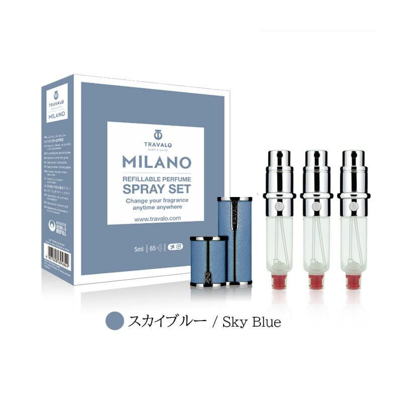 TRAVALO アトマイザー MILANO SET (インナーボトル計3本) TRAVALO 