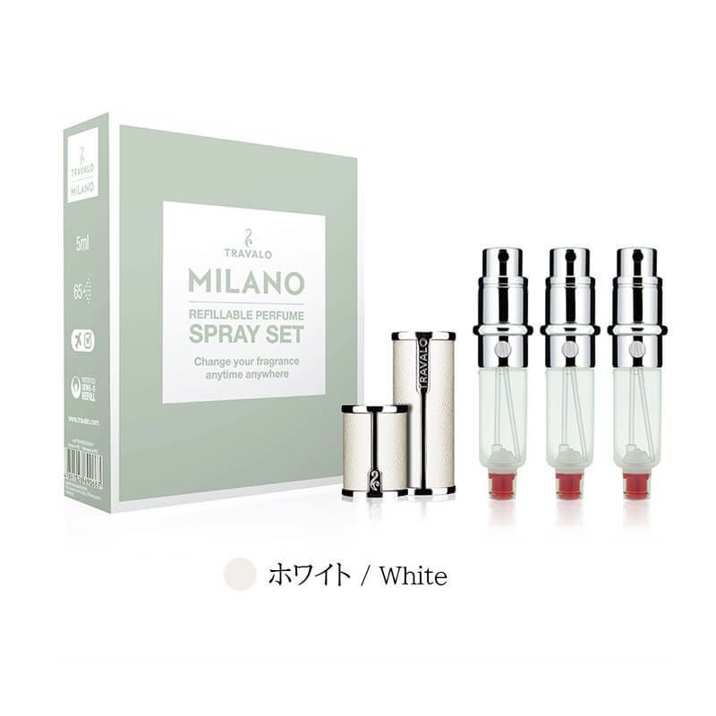 TRAVALO アトマイザー MILANO SET (インナーボトル計3本) TRAVALO