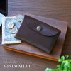 ミニ財布 メンズ 本革 レザー 日本製 レディース コンパクト ミニウォレット イタリアンレザー スリム 牛革 コインケース 仕切りあり 革