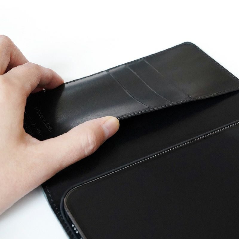 iPhone16 Pro ケース 手帳型 ブランド 本革 スマホケース レザー