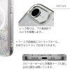 iPhone 16e ケース キラキラ 背面 クリア 透明 magsafe対応 透明ケース 衝撃吸収