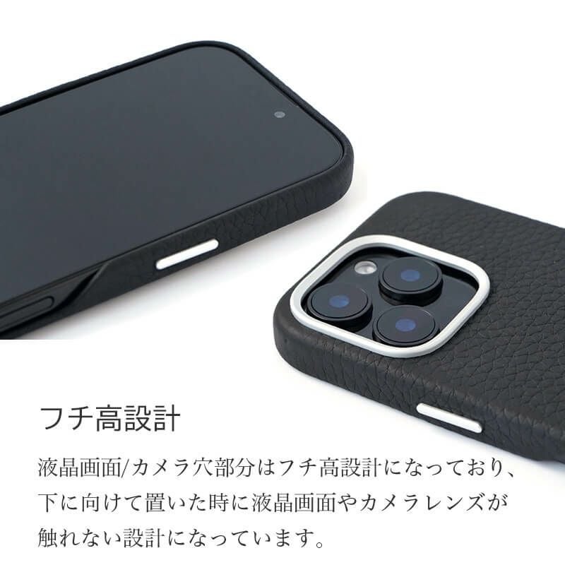 TUMI 背面ケース 本革』 iPhone16Pro / iPhone16ProMax / iPhone16