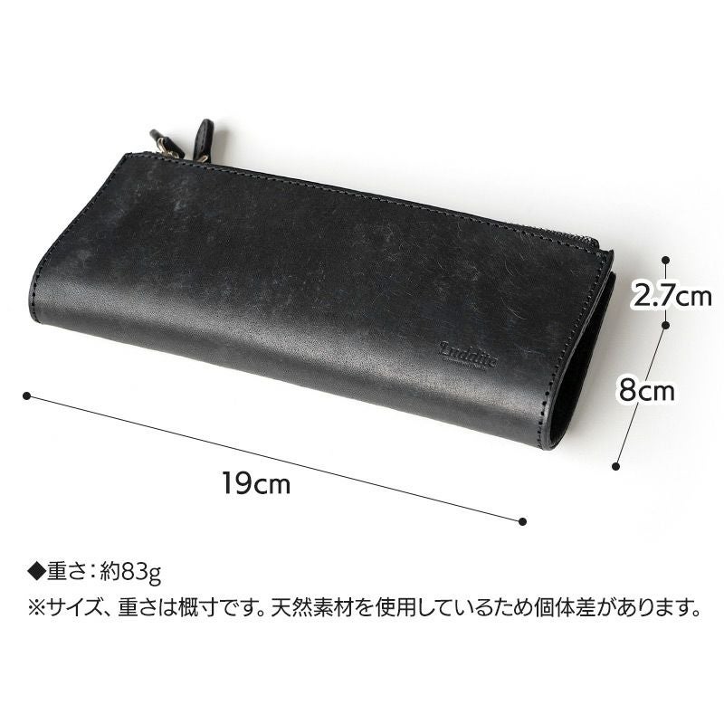 ラダイト ペンケース 2ポケット おしゃれ 革 ブランド シンプル スリム コンパクト 高級 本革 フラット 一本ずつ 仕切り 付き 楽天