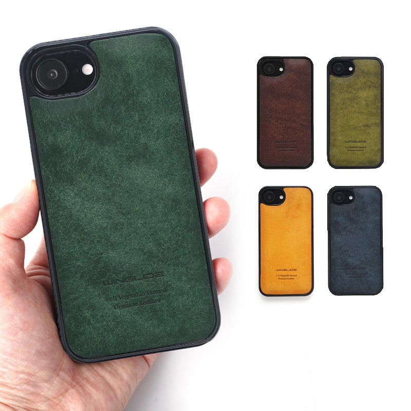 iPhone16e iPhone17e ケース ブランド 本革 スマホケース レザー 革 背面 イタリアンレザー スマホケース