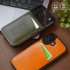 iPhone17 Pro / iPhone 17 ケース 背面 カード収納 ブランド 本革 スマホケース カード入れ レザー カバー 栃木レザー カードポケット