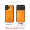 iPhone18Pro / iPhone18ProMax / iPhone17 Pro iPhone 17 ケース 背面 カード収納 ブランド 本革 スマホケース カード入れ レザー カバー プエブロレザー カードポケット