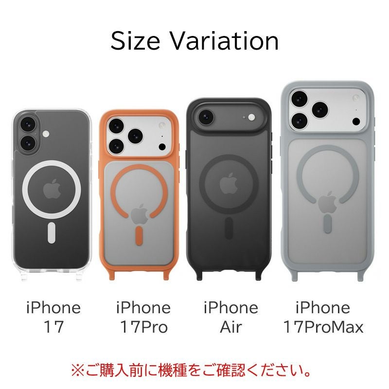 耐衝撃☆米軍MIL規格】MagEasy Roam M iPhone17Pro / iPhone17ProMax