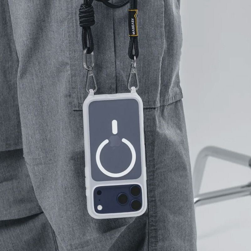 iPhone17 Pro / iPhone17 ProMax / iPhone 17 / iPhoneAir ケース 耐衝撃 スマホケース 衝撃吸収 クリアケース MagSafe ショルダー