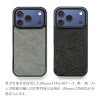 iPhone17 Pro ケース ブランド 本革 スマホケース レザー 革 背面 カバー エキゾチックレザー 象革 個性的 グレー ブラック 黒