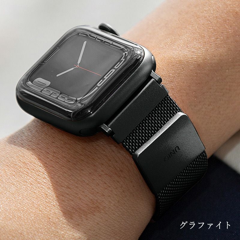 Apple Watch バンド ステンレス 金属 おしゃれ 46mm 45mm 44mm 42mm 41mm 40mm 38mm アップルウォッチ ベルト メンズ 男性 ブランド