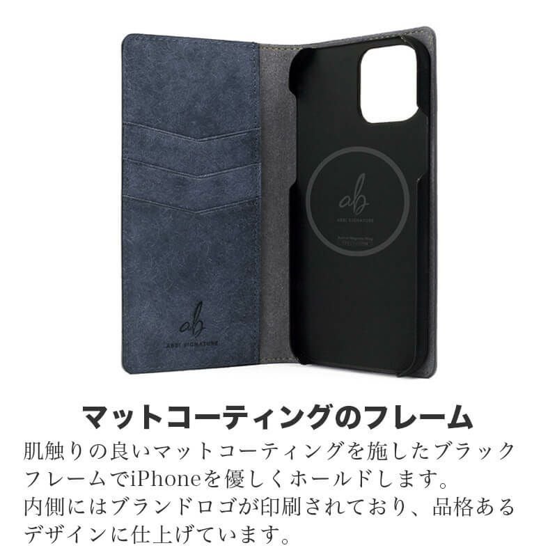 iPhone17 Pro / iPhone17 ProMax / iPhone 17 ケース 手帳型 ブランド 本革 スマホケース レザー イタリアンレザー ビジネス メンズ