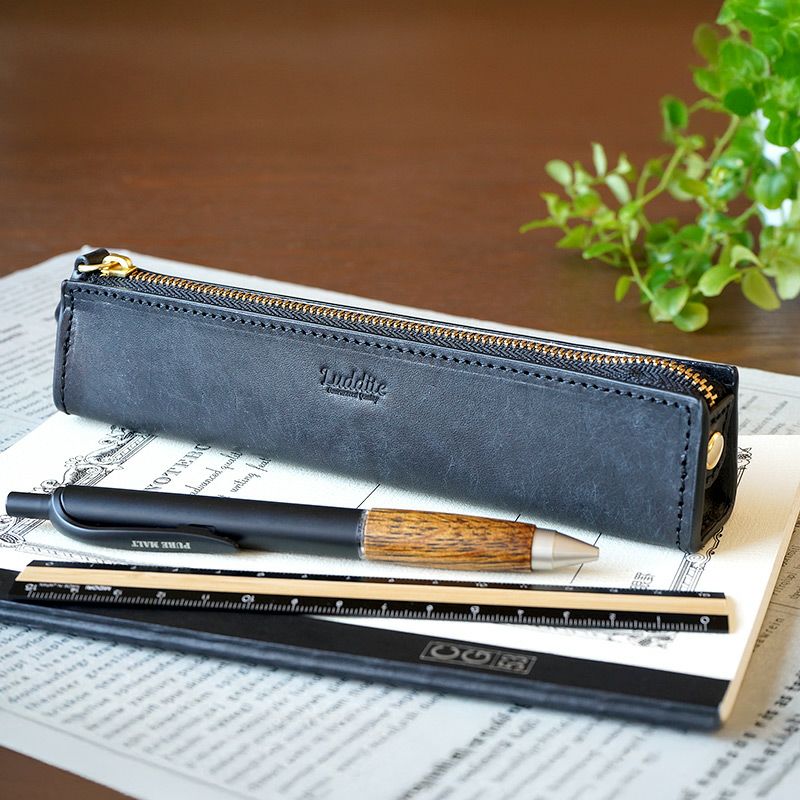 ペンケース 本革 バケッタレザー マヤレザー ブランド おしゃれ シンプル