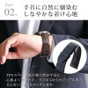 applewatch 撥水 ラバー おしゃれ 49mm 46mm 45mm 44mm 42mm アップルウォッチ ベルト メンズ ビジネス フォーマル ブランド