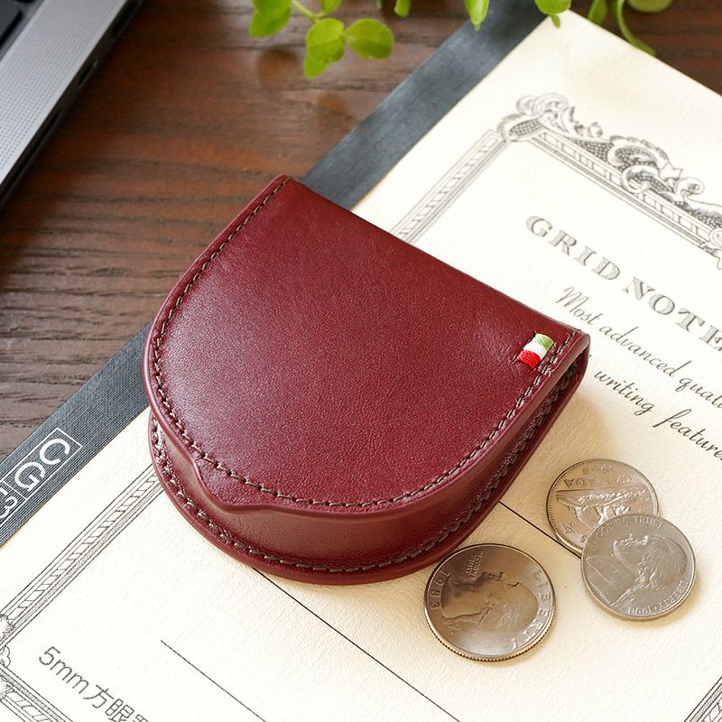 コインケース 本革 ミラグロ レザー 馬蹄型 小銭入れ