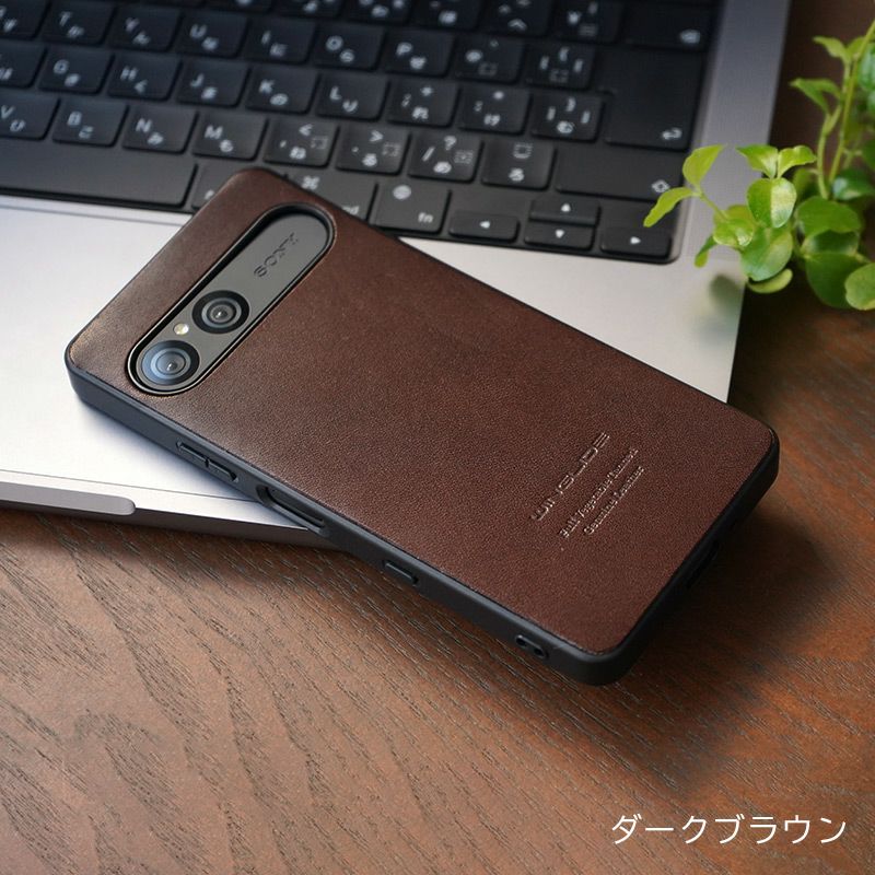 栃木レザー】Xperia10VII ケース 背面 本革 シェル WINGLIDE NPS