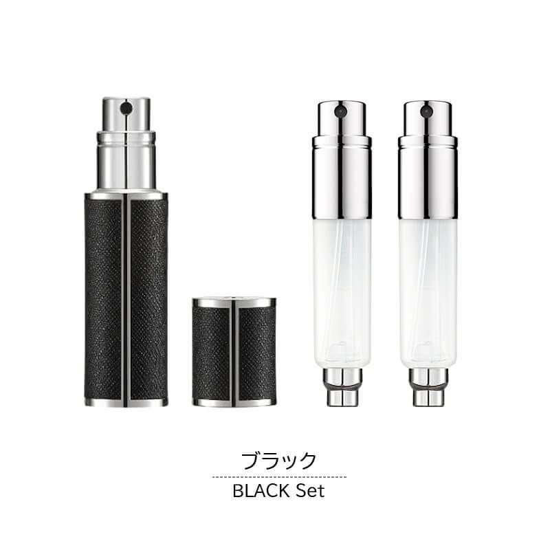 アトマイザー トラヴァーロ TRAVALO 香水 詰め替えチャージ 簡単スプレー 5ml スリム香水 携帯持ち運び