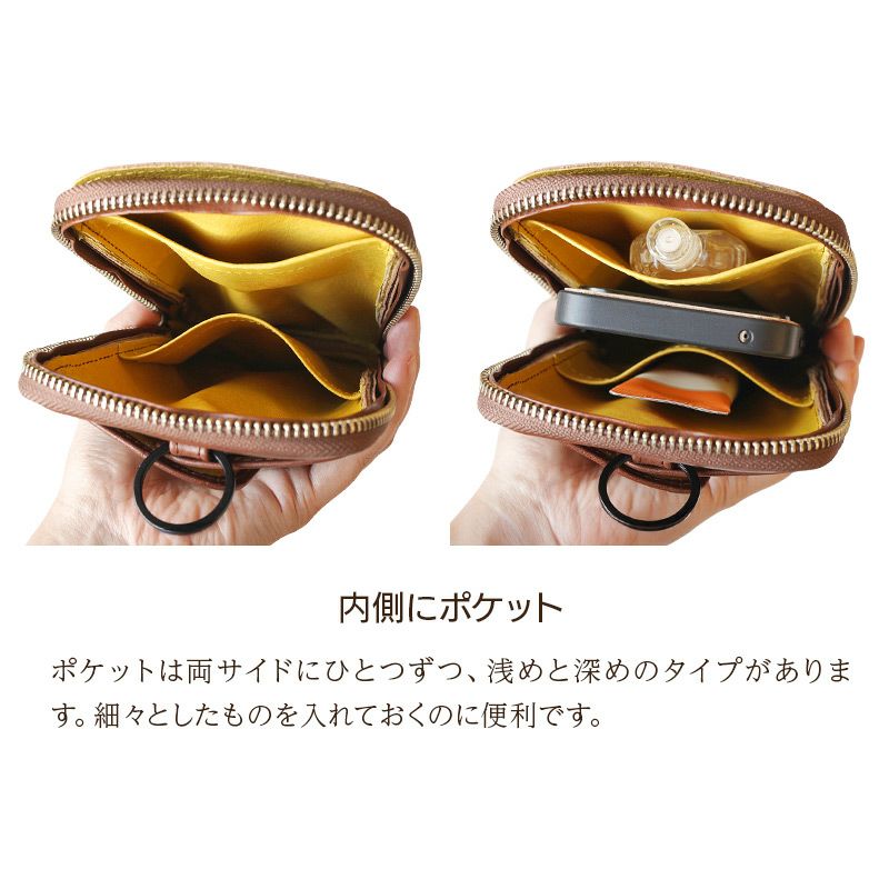 マルチケース おしゃれ　マルチポーチ　メンズ レディース 本革 日本 ブランド