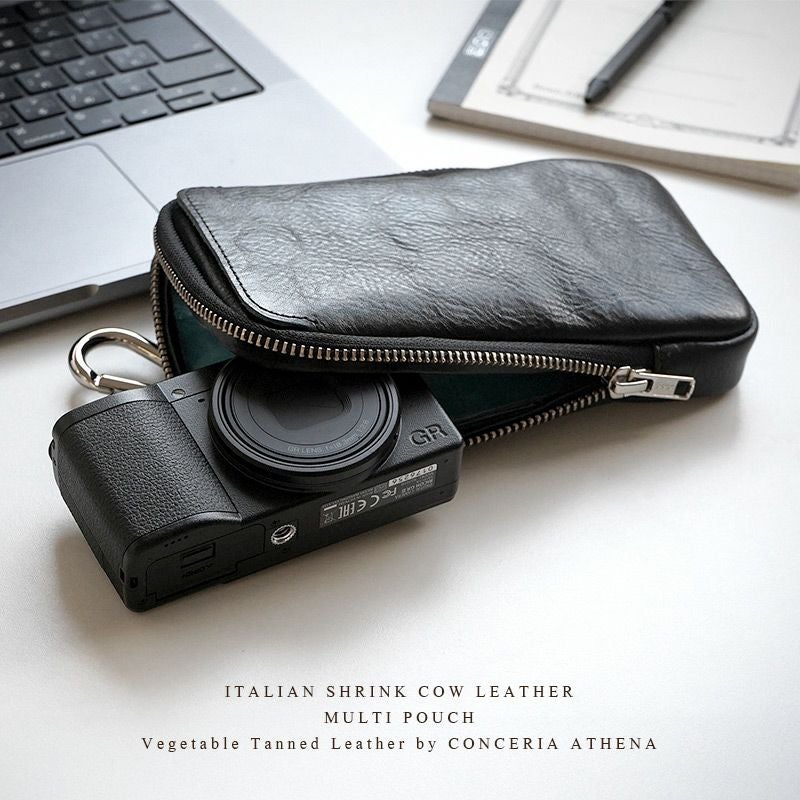 マルチケース おしゃれ　マルチポーチ　メンズ レディース 本革 日本 ブランド