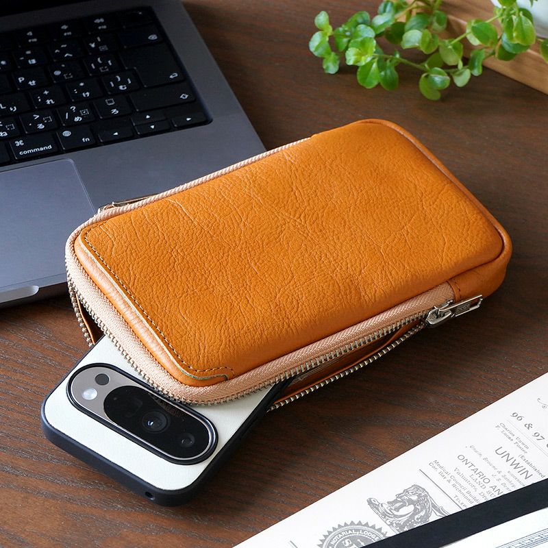 マルチケース おしゃれ　マルチポーチ　メンズ レディース 本革 日本 ブランド