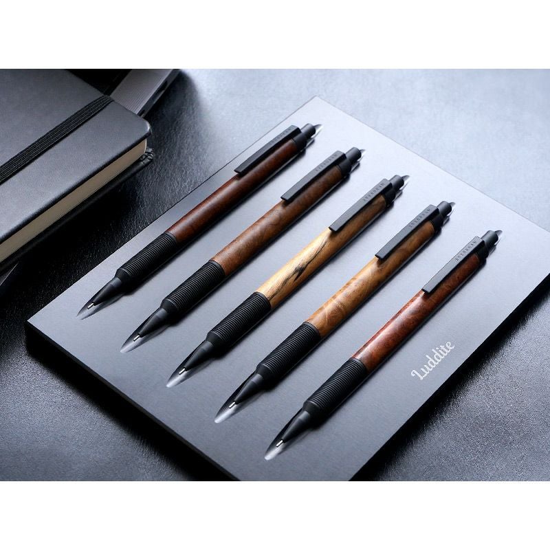 エバードロー シャーペン EVERDRAW かっこいい おしゃれ 木と真鍮の融合 シャープペンシル