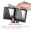 象革 二つ折り財布 カード入れ お札 コインケース コンパクト ウォレット
