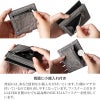 象革 二つ折り財布 カード入れ お札 コインケース コンパクト ウォレット