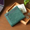 象革 二つ折り財布 カード入れ お札 コインケース コンパクト ウォレット
