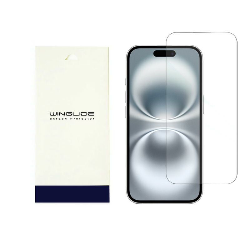 iPhone16e 16 16Plus 16Pro 16ProMax フィルム 光沢ガラス 液晶保護 画面指紋防止 Pro