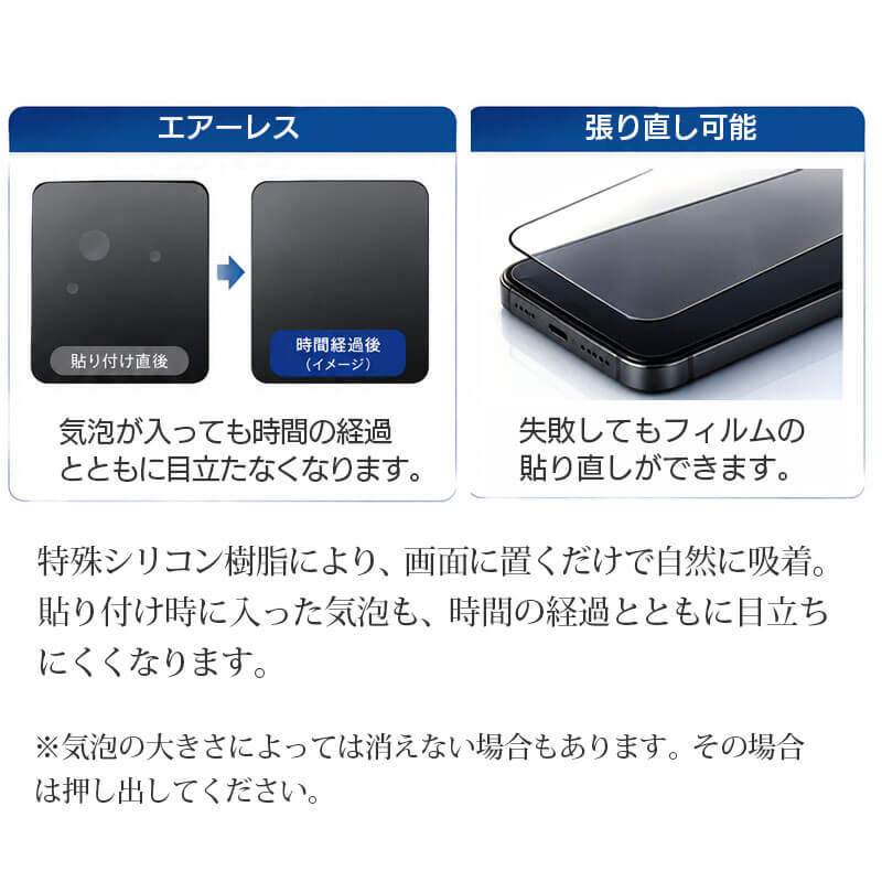 iPhone 17 /17Pro / 17ProMax フィルム 光沢ガラス 強化ガラス 液晶保護 画面指紋防止 Pro 高硬度9H 液晶保護ガラスフィルム 