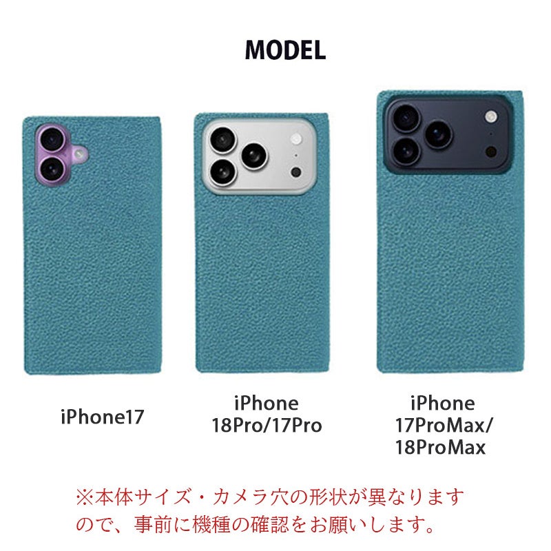 iPhone18Pro / iPhone18ProMax / iPhone17 Pro / iPhone17 ProMax / iPhone 17 ケース iPhone 手帳型 ワイヤレス充電 ブランド スマホケース 本革 革 レザー 