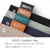 スリムペンホルダー ペンケース 帆布 本革 MAYAレザー ベンディペンシース Luddite  2+1構造 