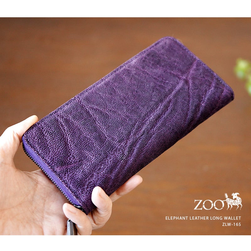 象革 財布 エキゾチックレザー 財布 日本製