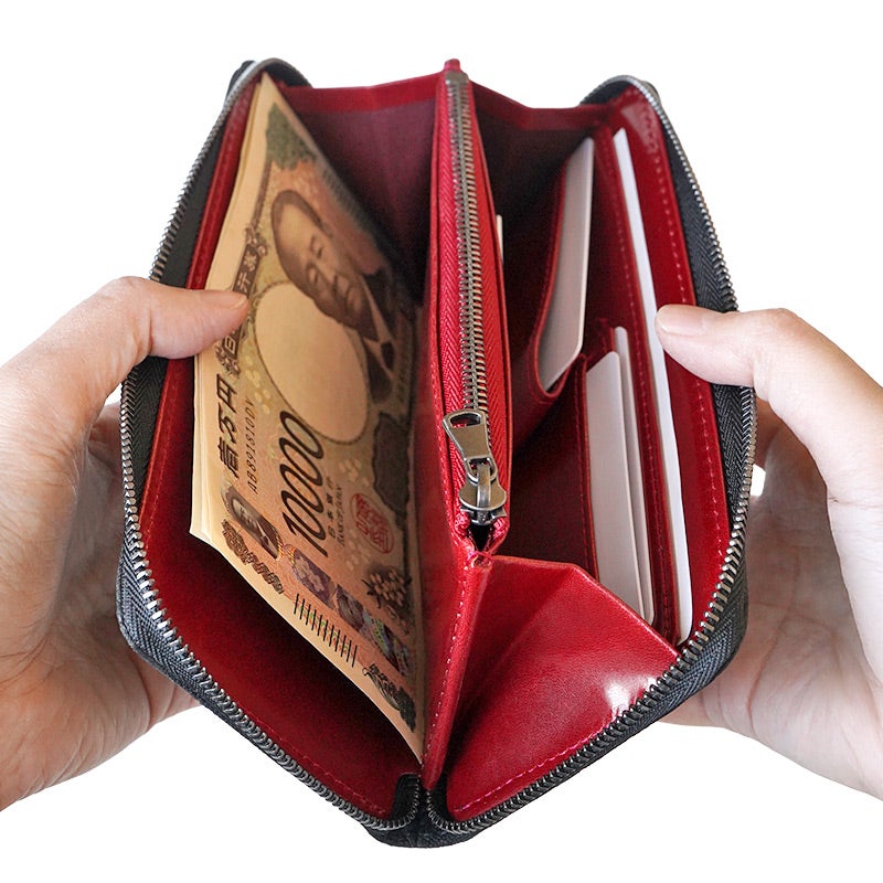 象革 財布 エキゾチックレザー 財布 日本製