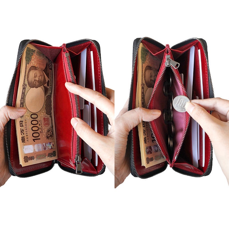 象革 財布 エキゾチックレザー 財布 日本製