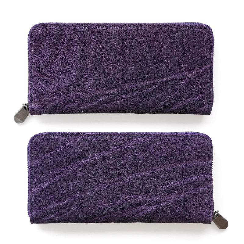 象革 財布 エキゾチックレザー 財布 日本製