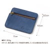 鹿革 財布 カード入れ 札入れ 小銭いれ コンパクトウォレット