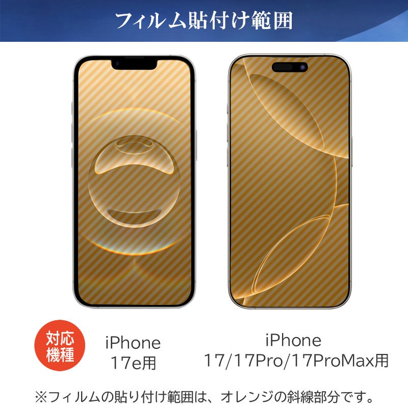 除き見防止フィルム iPhone17 iPhone17e / 17 / 17Pro / 17ProMax フィルム のぞき見防止 ブルーライトカット 覗き見防止 