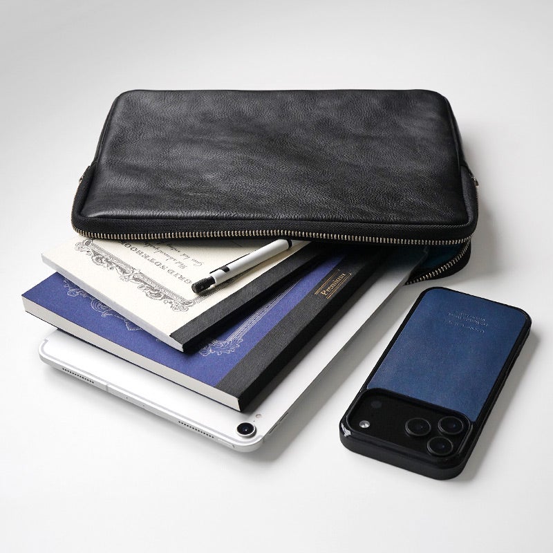 クラッチバッグ メンズ 本革 セカンドバッグ ipad 収納 タブレットケース バッグインバッグ 薄型 ブランド